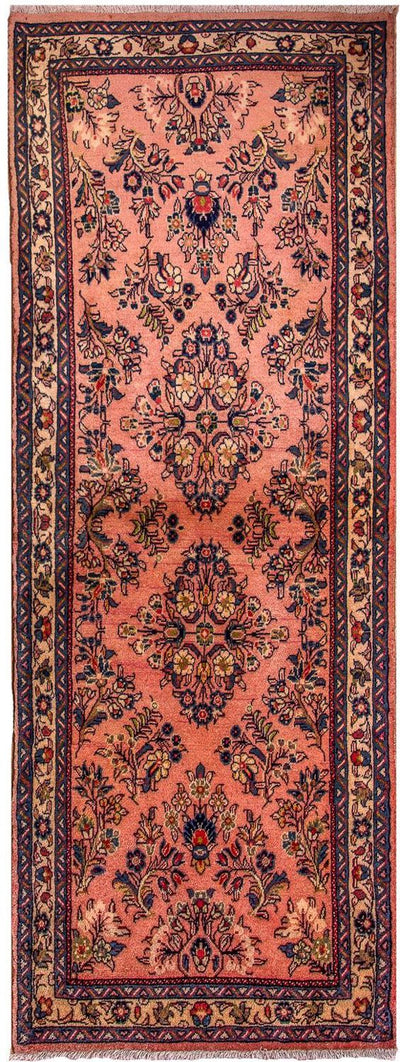 Sarouk Tapijt 76x205cm - Perzisch tapijt