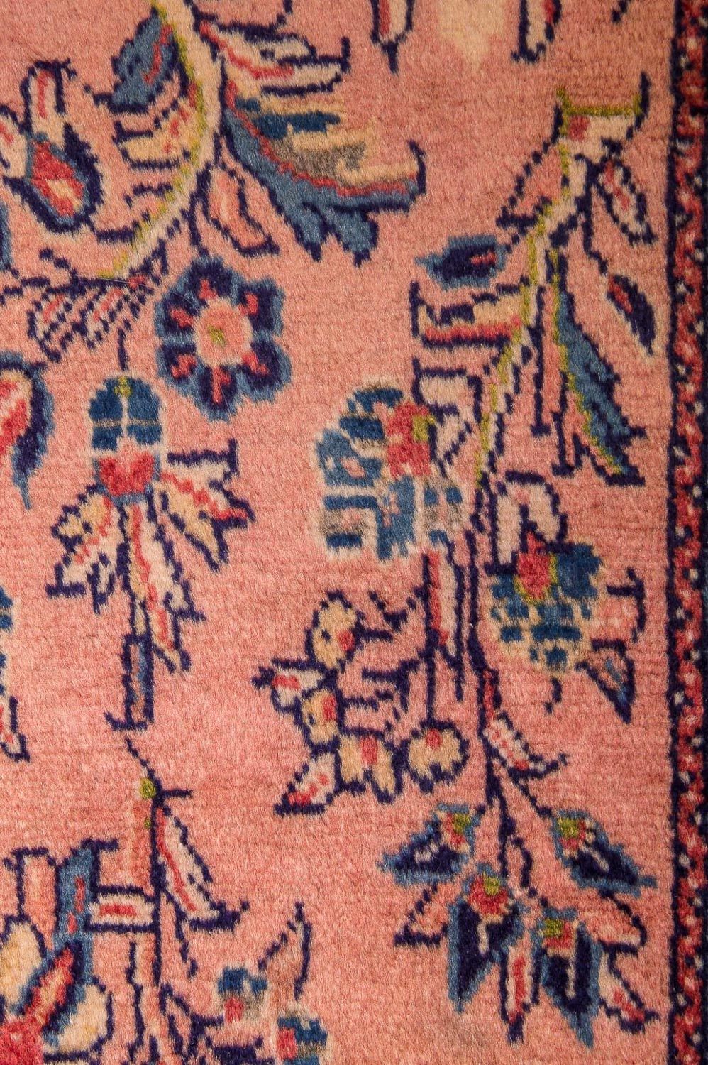 Loper Perzisch tapijt - Klassiek - 205 x 76 cm - roze