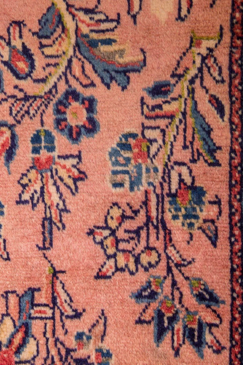 Loper Perzisch tapijt - Klassiek - 205 x 76 cm - roze