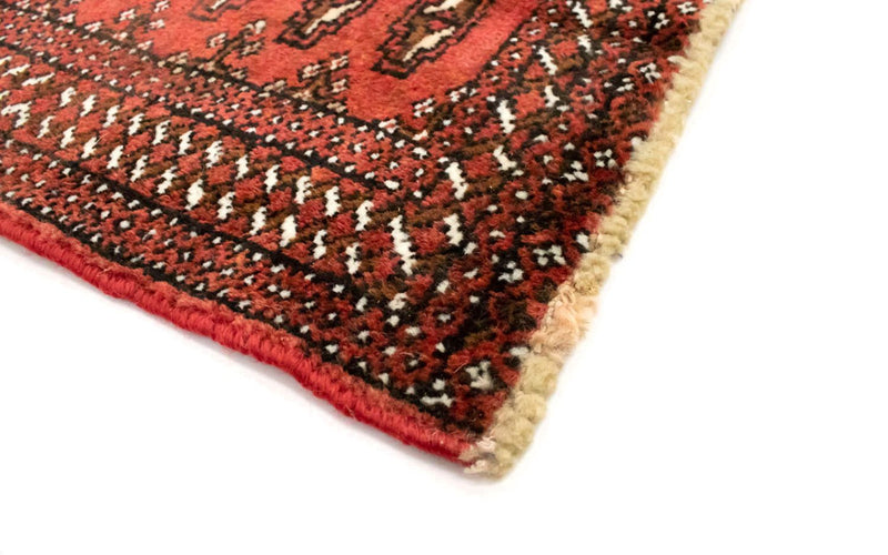 Turkaman tapijt - 130 x 60 cm - rood