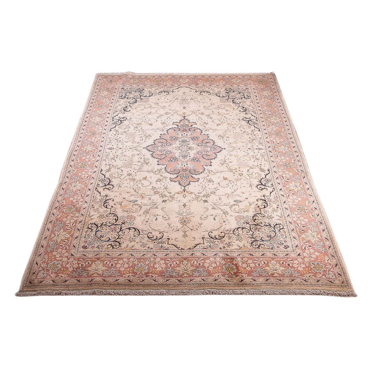 Perzisch tapijt - Tabriz - Royal - 300 x 199 cm - roze