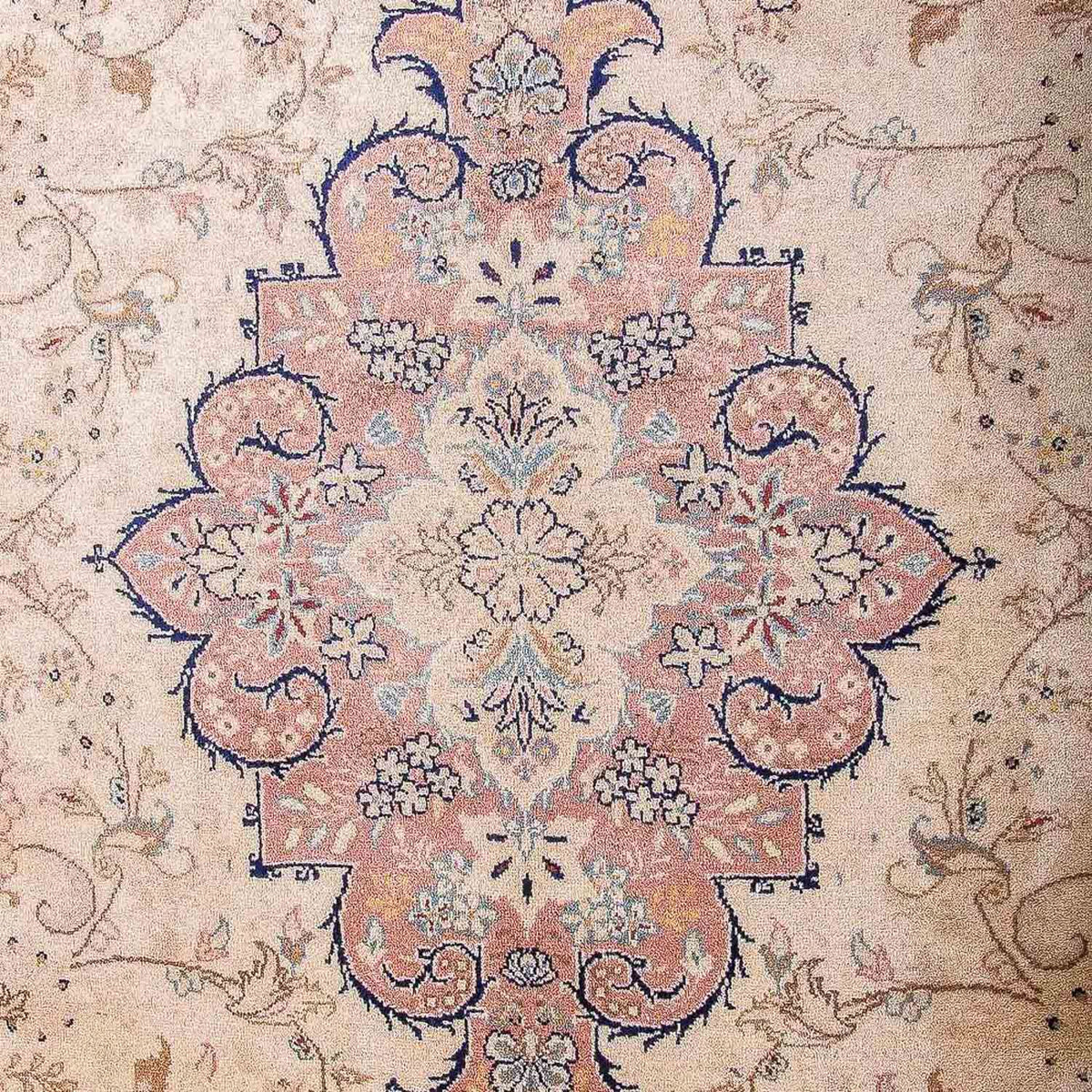 Perzisch tapijt - Tabriz - Royal - 300 x 199 cm - roze