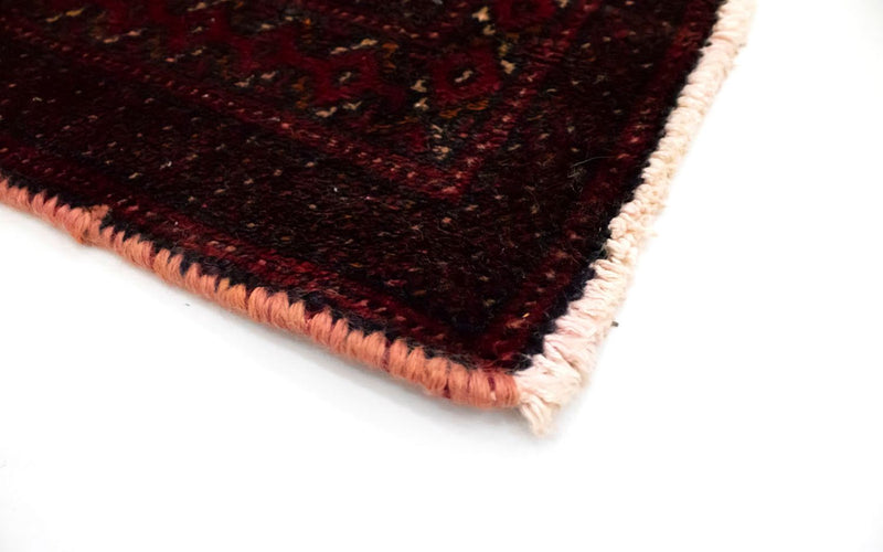 Turkaman tapijt - 130 x 60 cm - rood