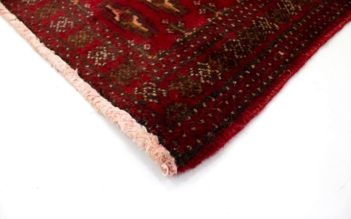 Turkaman tapijt - 130 x 60 cm - rood