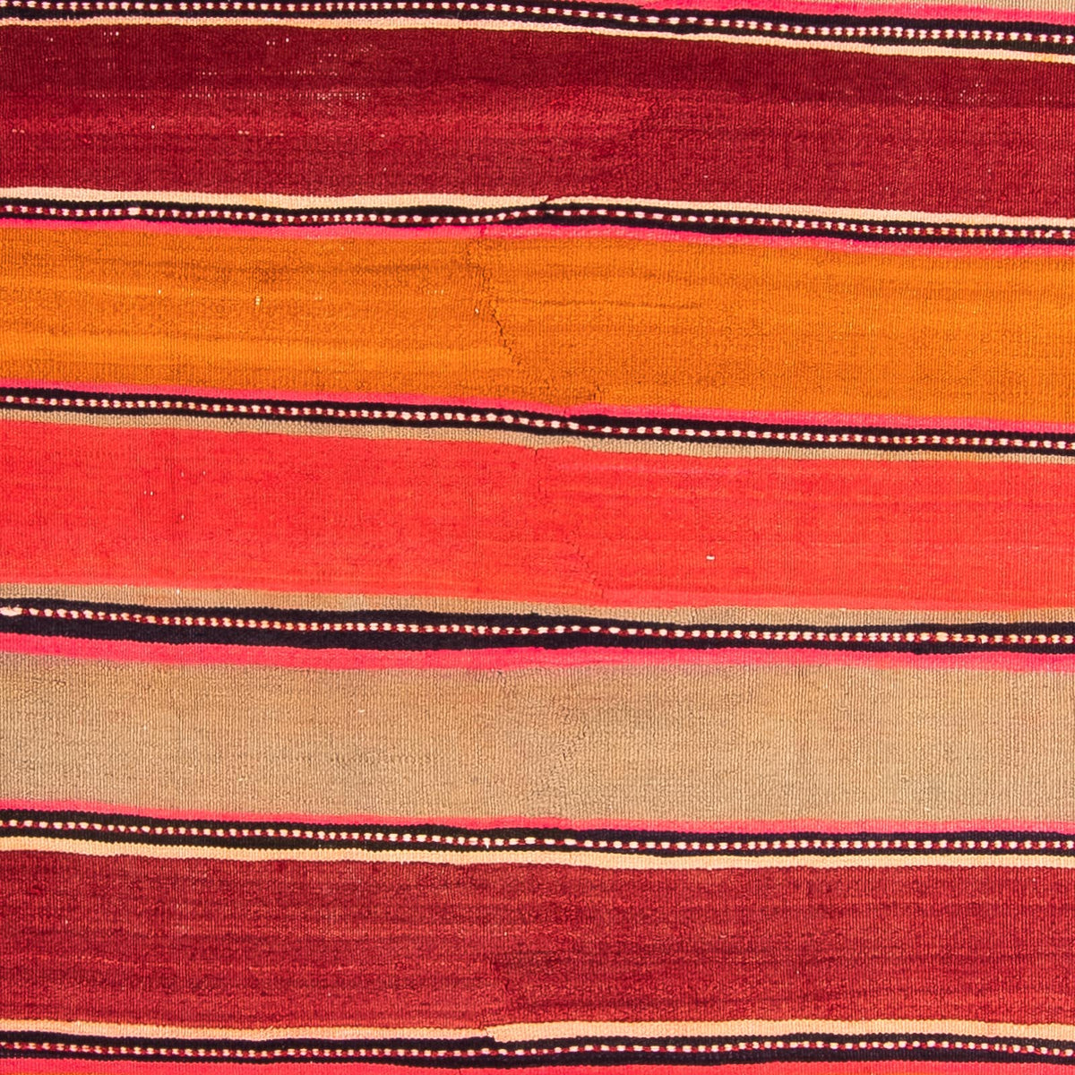 Loper Kelim tapijt - Oud - 360 x 170 cm - veelkleurig