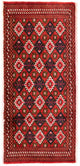 Turkaman tapijt 130x60cm - Perzisch tapijt