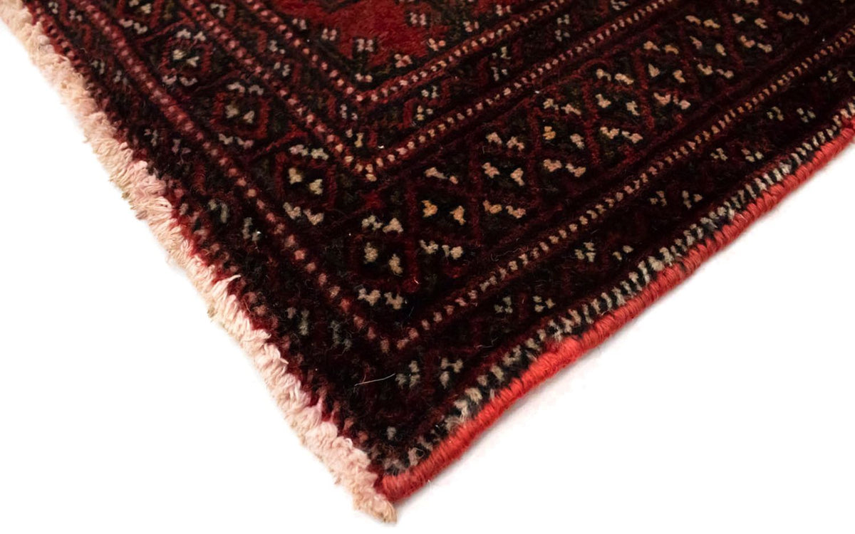 Turkaman tapijt - 130 x 60 cm - rood