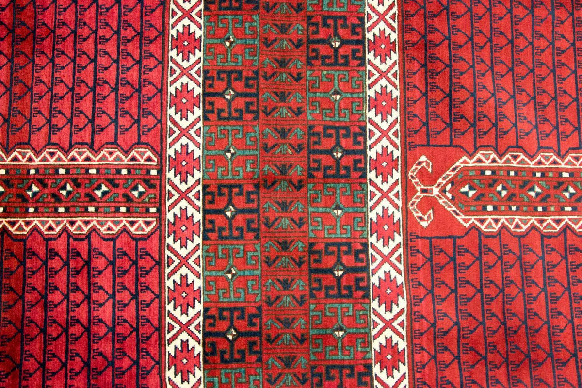 Afghaans tapijt - Hatshlu - 293 x 203 cm - rood