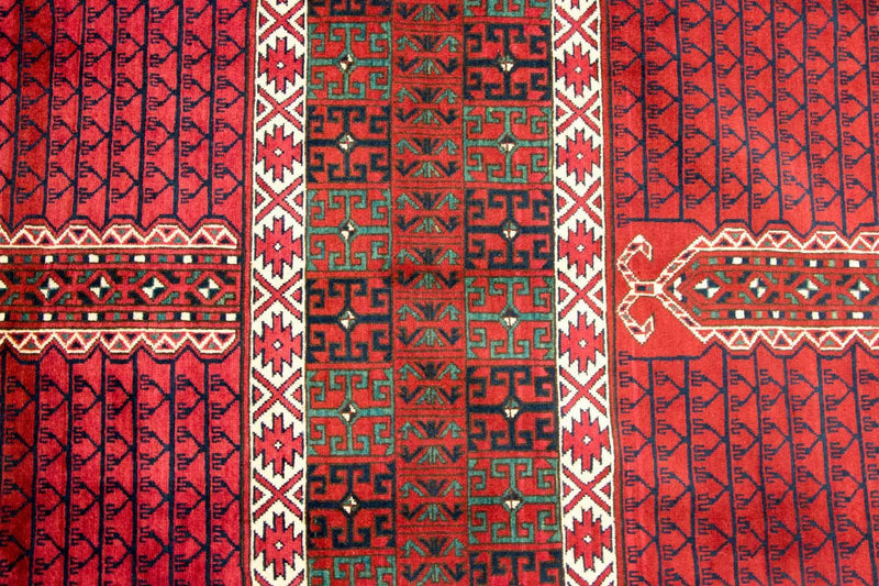 Afghaans tapijt - Hatshlu - 293 x 203 cm - rood