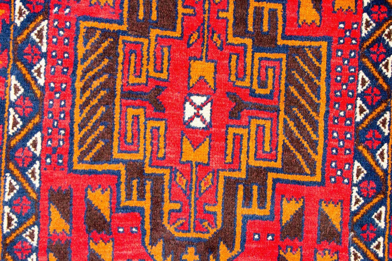 Baluch tapijt - 142 x 84 cm - rood