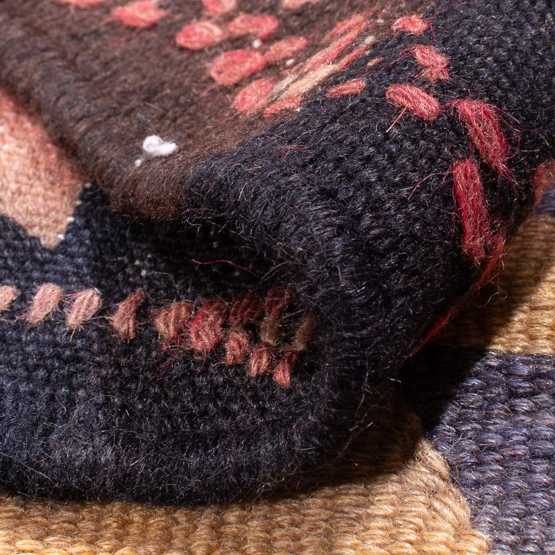 Loper Kelim tapijt - Oud - 405 x 150 cm - licht rood