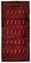 Turkaman tapijt - 130 x 60 cm - rood