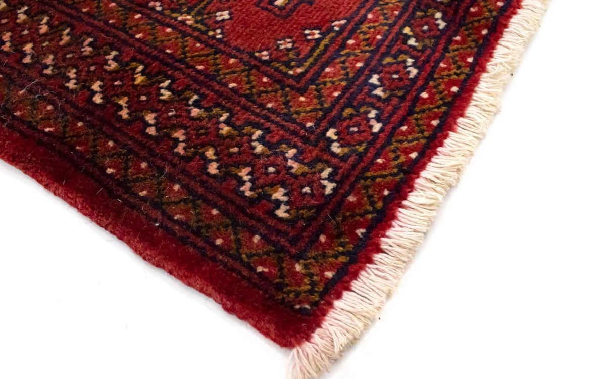 Turkaman tapijt - 130 x 60 cm - rood