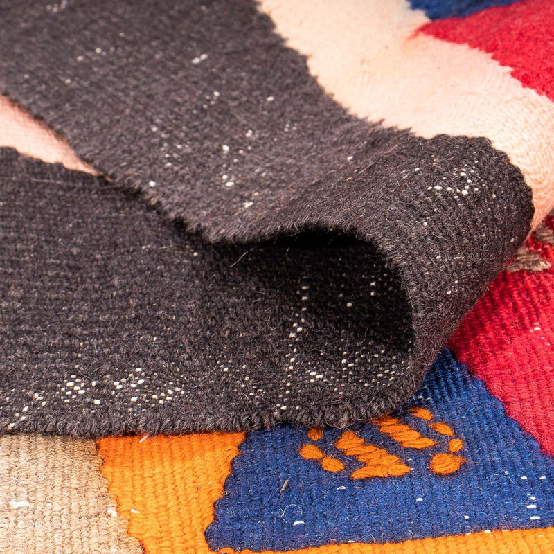 Loper Kelim tapijt - Oud - 300 x 160 cm - veelkleurig