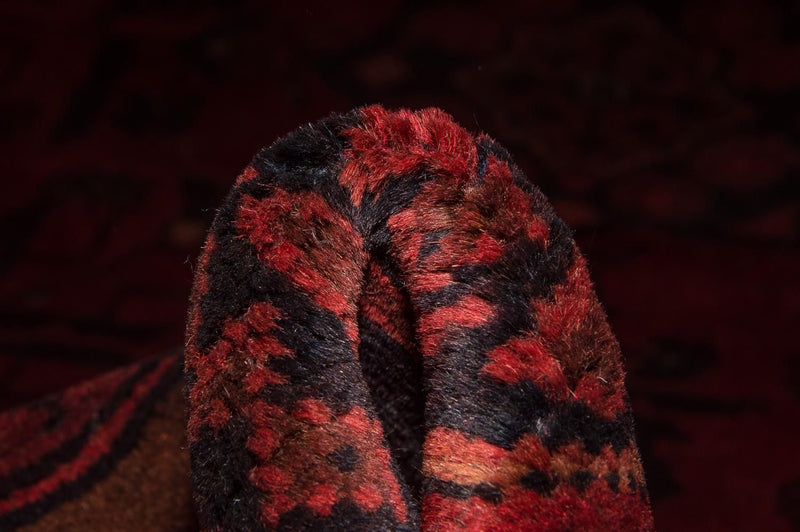 Afghaans tapijt - Kunduz - 138 x 96 cm - rood