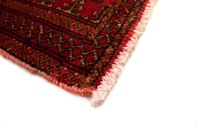 Turkaman tapijt - 130 x 60 cm - rood