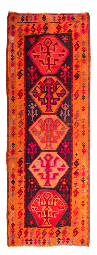 Antiek kilim Tapijt 140x360cm