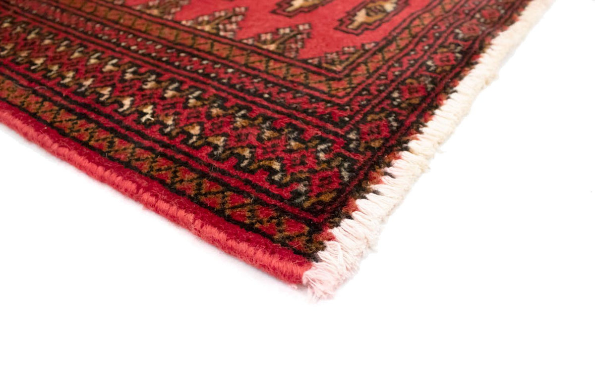 Turkaman tapijt - 130 x 60 cm - rood