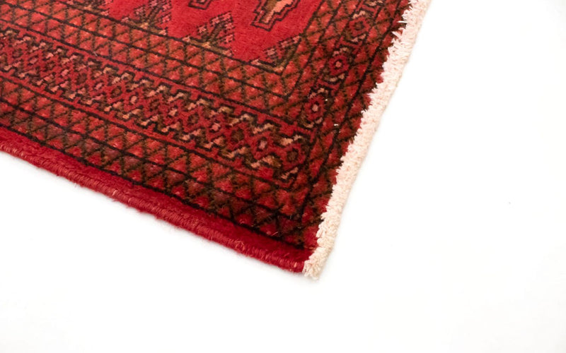 Turkaman tapijt - 130 x 60 cm - rood