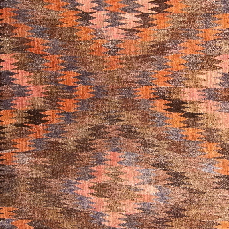 Loper Kelim tapijt - Oud - 380 x 140 cm - veelkleurig