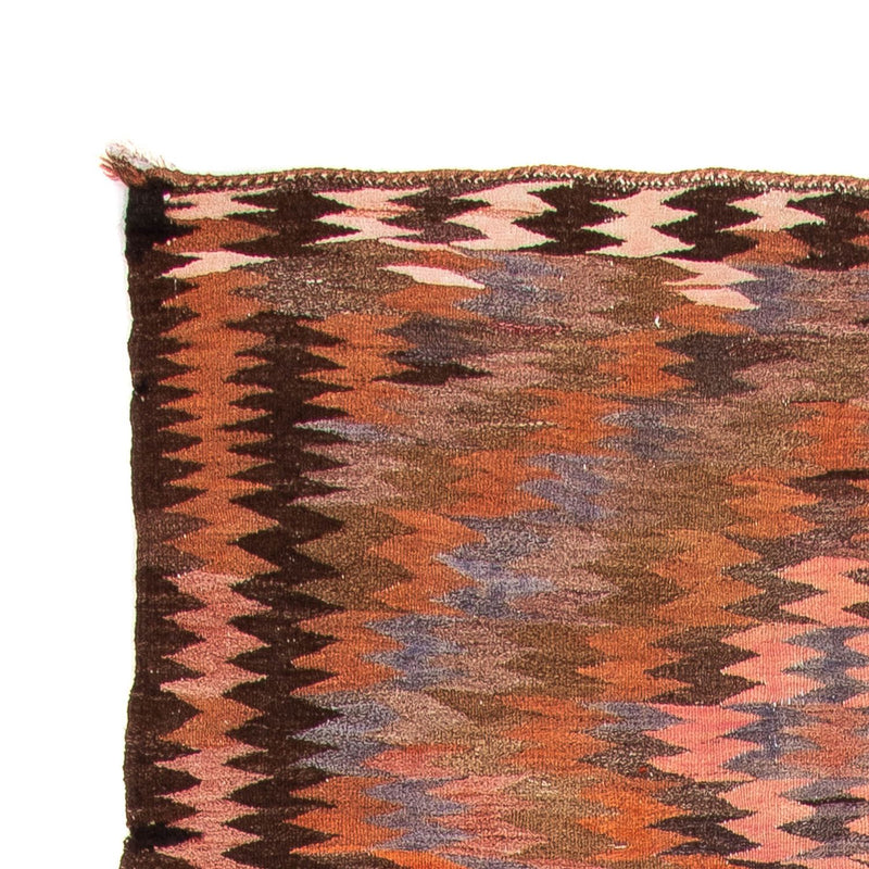 Loper Kelim tapijt - Oud - 380 x 140 cm - veelkleurig