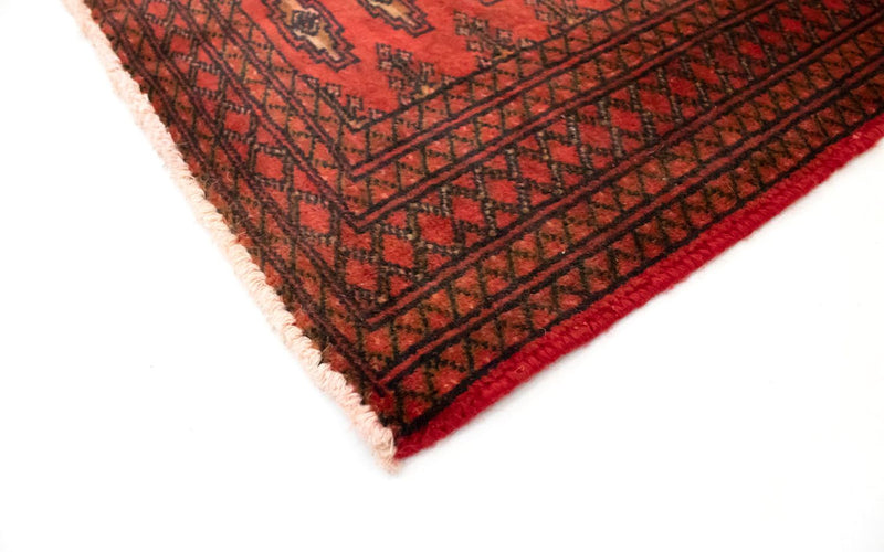 Turkaman tapijt - 130 x 60 cm - rood
