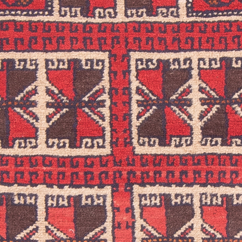 Baluch tapijt - Gebedskleed - 127 x 80 cm - rood