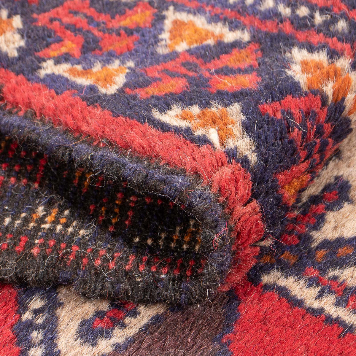 Baluch tapijt - Gebedskleed - 127 x 80 cm - rood