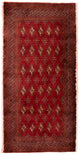 Turkaman tapijt 130x60cm - Perzisch tapijt