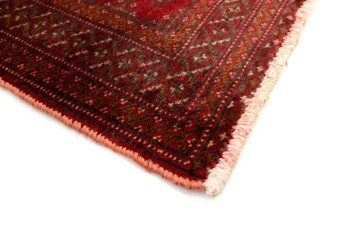 Turkaman tapijt - 130 x 60 cm - rood