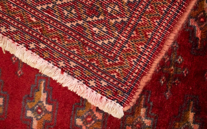 Turkaman tapijt - 130 x 60 cm - rood