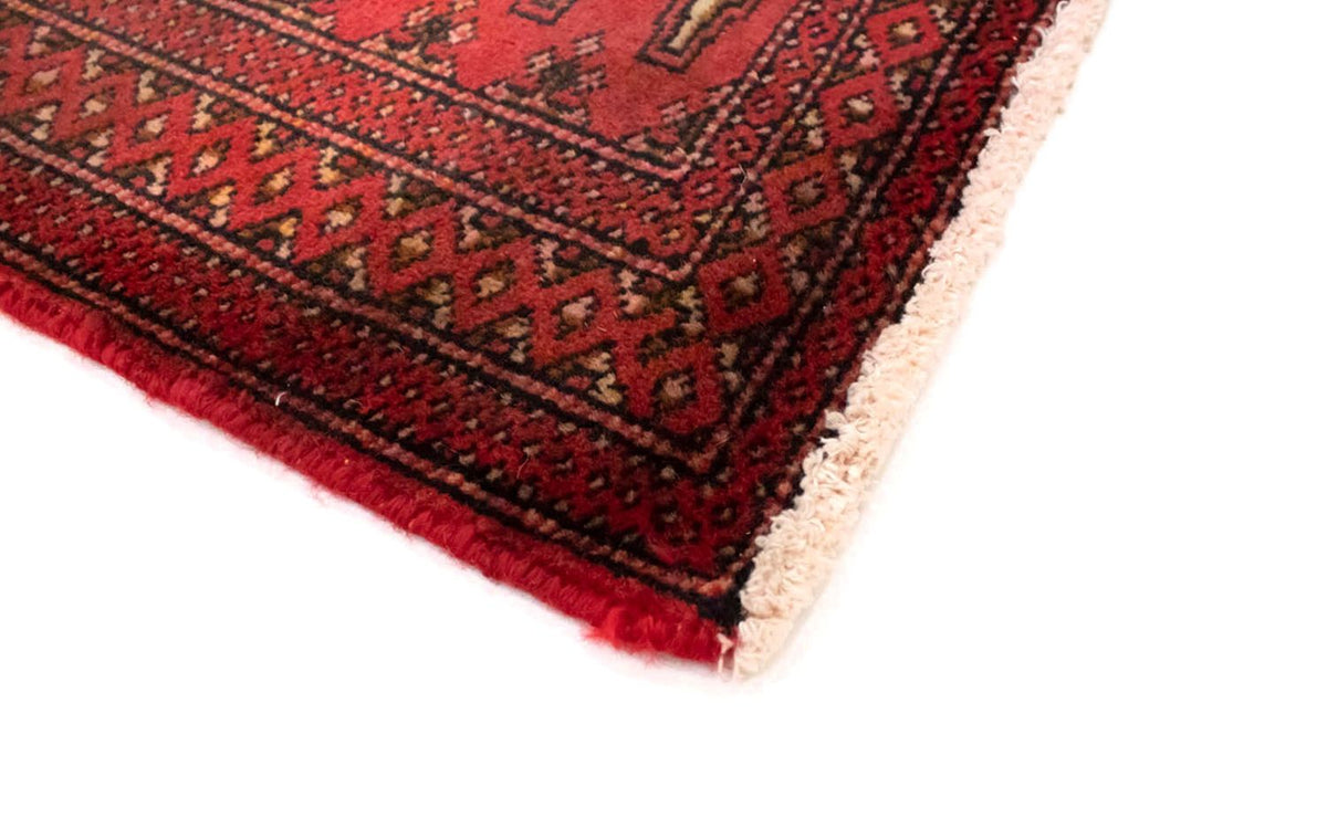 Turkaman tapijt - 130 x 60 cm - rood