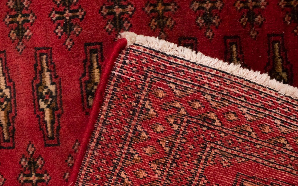 Turkaman tapijt - 130 x 60 cm - rood