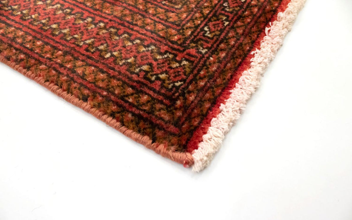 Turkaman tapijt - 130 x 60 cm - rood