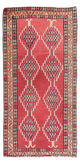 Antiek kilim Tapijt 185x380cm