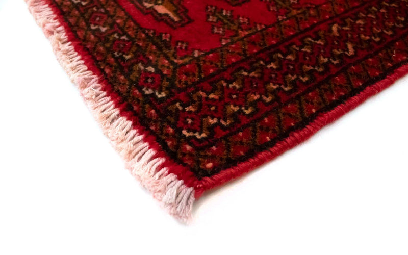 Turkaman tapijt - 130 x 60 cm - rood