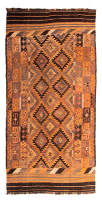 Loper Kelim tapijt - Oud - 330 x 190 cm - veelkleurig