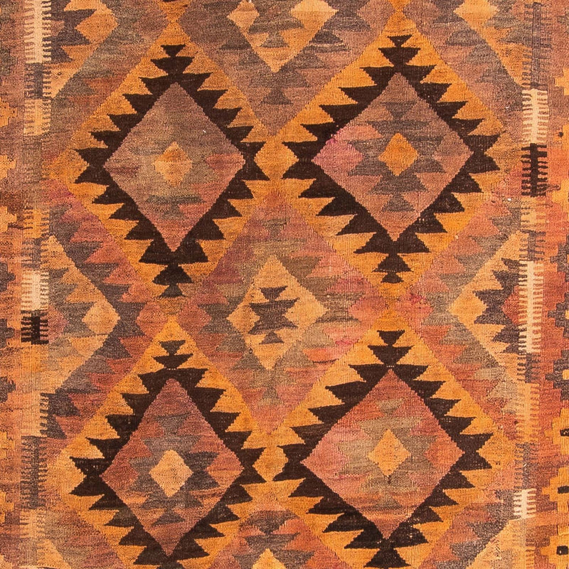 Loper Kelim tapijt - Oud - 330 x 190 cm - veelkleurig