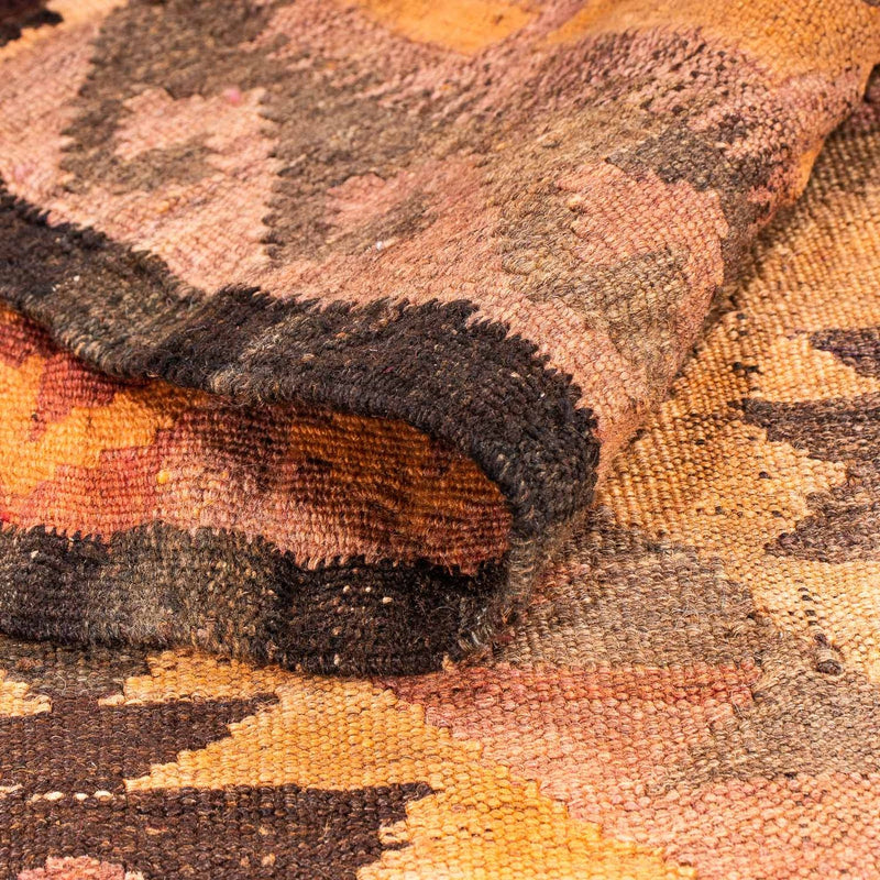 Loper Kelim tapijt - Oud - 330 x 190 cm - veelkleurig