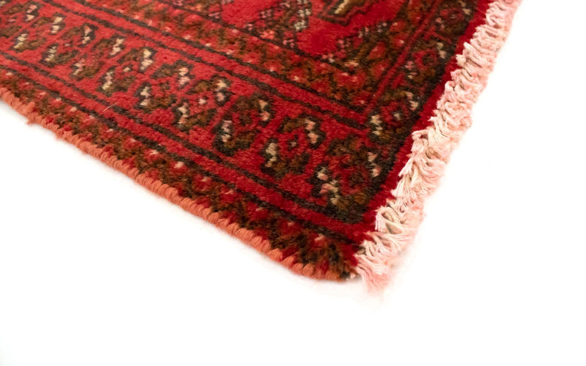 Turkaman tapijt - 130 x 60 cm - rood