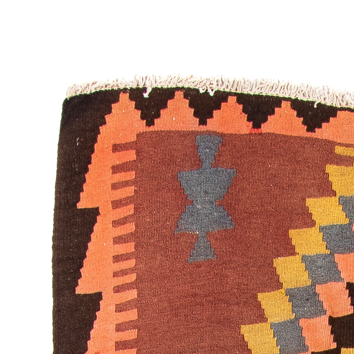 Loper Kelim tapijt - Oud - 295 x 115 cm - veelkleurig