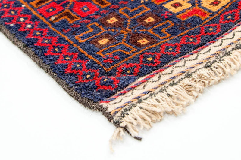 Baluch tapijt - 123 x 80 cm - veelkleurig