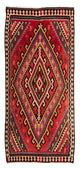Antiek kilim Tapijt 307x188cm