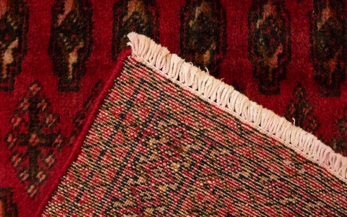 Turkaman tapijt - 130 x 60 cm - rood