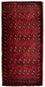 Turkaman tapijt - 130 x 60 cm - rood