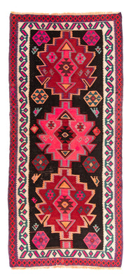 Loper Kelim tapijt - Oud - 320 x 145 cm - veelkleurig