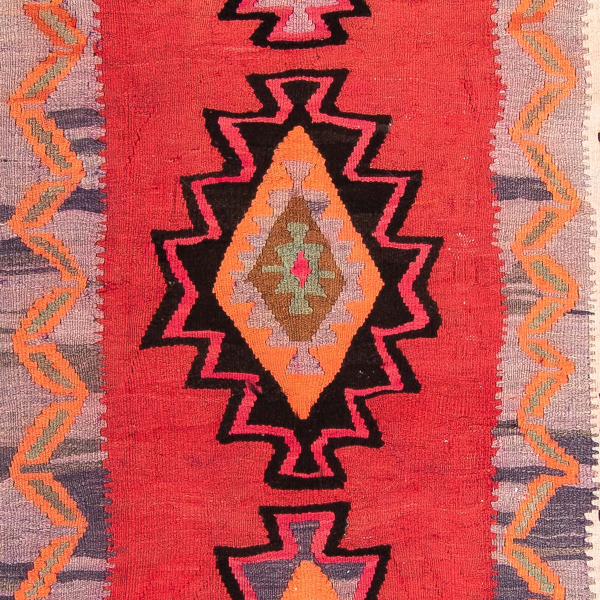 Kelim tapijt - Oud - 280 x 142 cm - veelkleurig