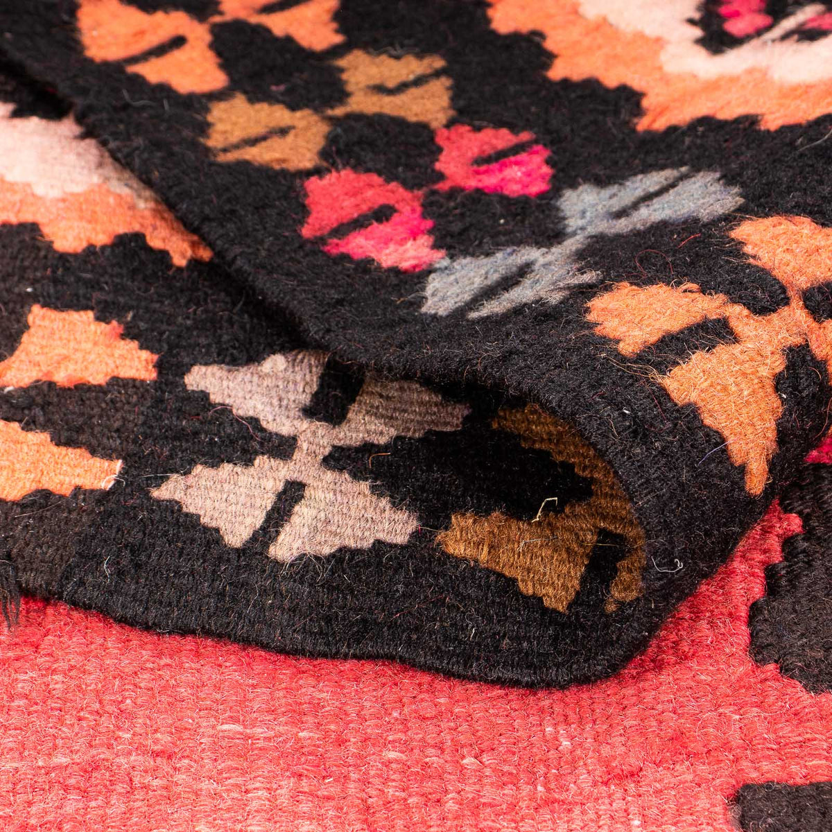 Kelim tapijt - Oud - 280 x 142 cm - veelkleurig