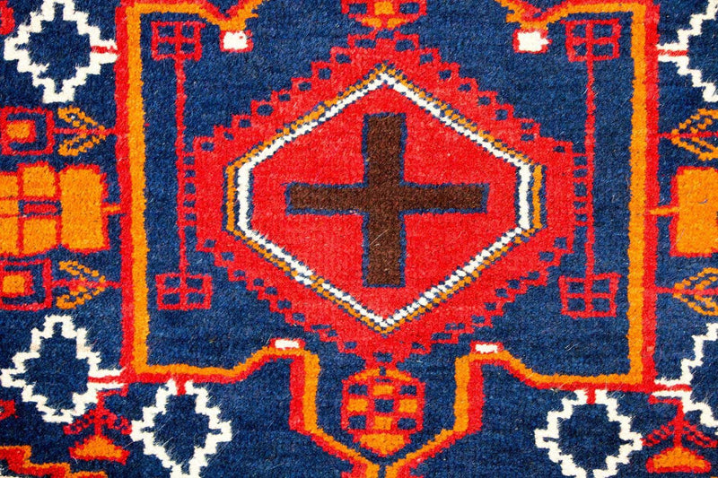 Baluch tapijt - 136 x 80 cm - veelkleurig