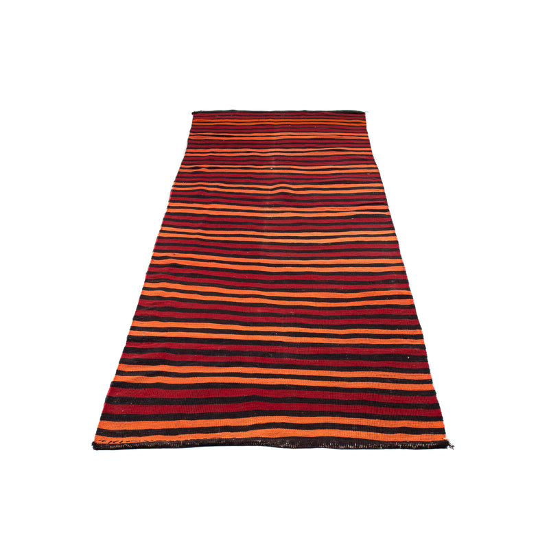 Loper Kelim tapijt - Oud - 300 x 100 cm - veelkleurig